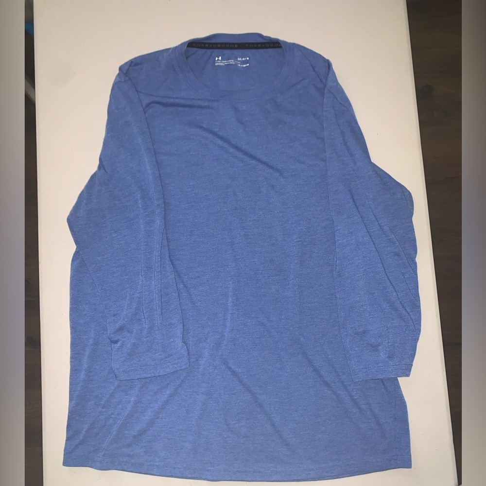 Blue Under Armour Raglan shirt